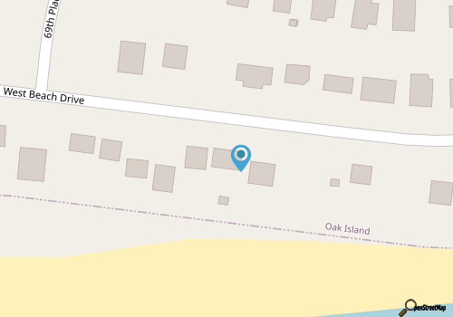 5 BR Oceanfront Home close to The Point! map location