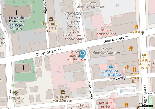 The State Room, A refined escape inspired by Charleston’s historic charm. map location