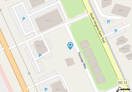 6 Ways to Sunday | Between the Highways | Moongate | Nags Head | Sleeps 10 map location