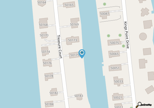 Waterfront, Dog friendly, & private boat ramp map location