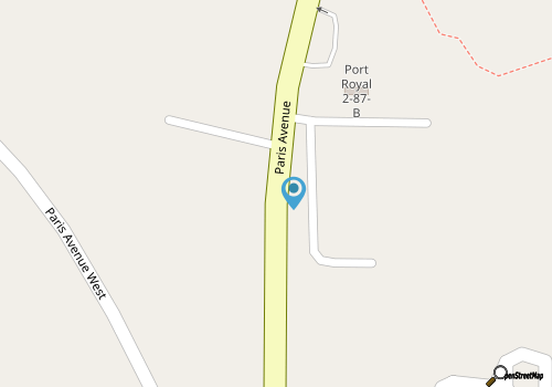 3-bedroom cottage in Port Royal with Outdoor Patio and Fire Pit map location