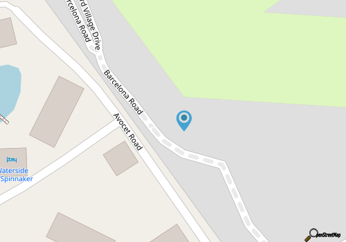 Villa with saltwater pool, golf, firepit, hot tub, & private beach access map location