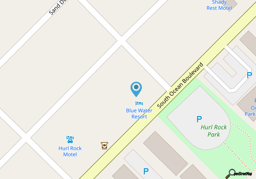 Bluewater Resort V103 map location