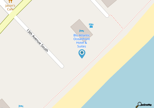 New Direct Oceanfront @Sea Mist, Remodeled, Pools! map location