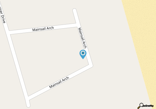 Semi-Ocean Front - Pet Friendly - Directly Across from Beach Access map location