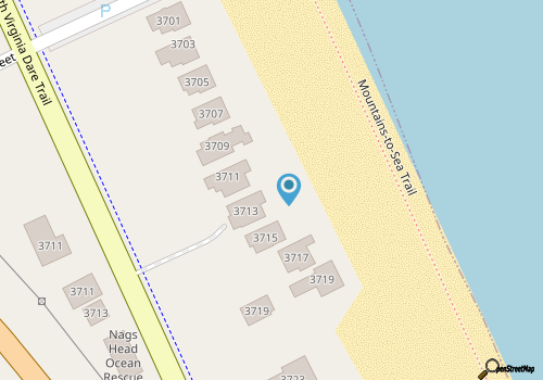 K0013 Dunes for Days. Spectacular Oceanfront, Hot Tub & Rec Room! Pets OK! map location