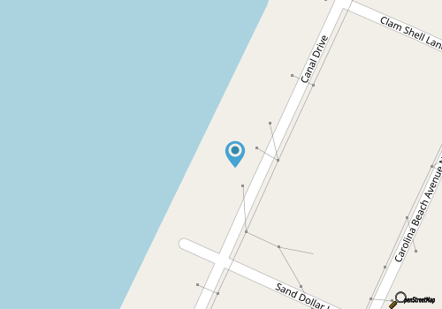 2 BR/2.5 BA beautiful, spacious waterfront Carolina Beach condo map location
