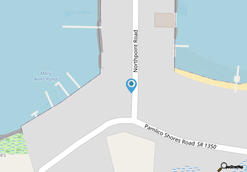 The Sea Glass Cottage - Gorgeous waterfront Property in the Northern Pond Area map location