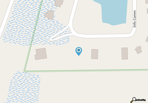 Gorgeous, pet friendly, spacious home with pond view, close to the beach map location