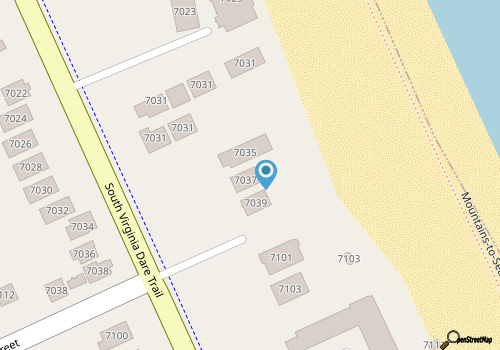 6202 After Dune Delight *Oceanfront *Heatable Pool map location