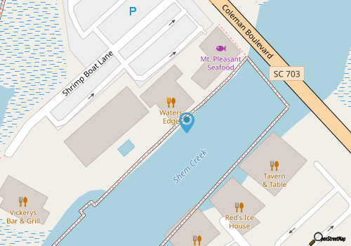 Inshore Fishing Charters map location