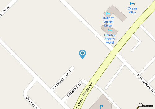 7403 unit G N. Ocean Dr. map location