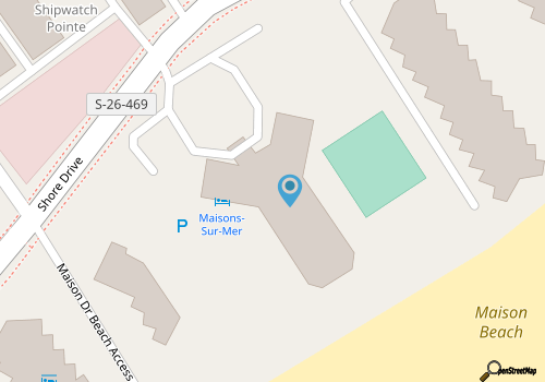 Gorgeous condo in Oceanfront Building + Free Attraction Tickets! map location
