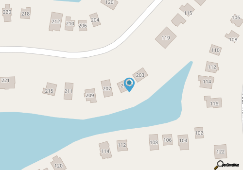 4BR dog friendly home with canal views, dock map location