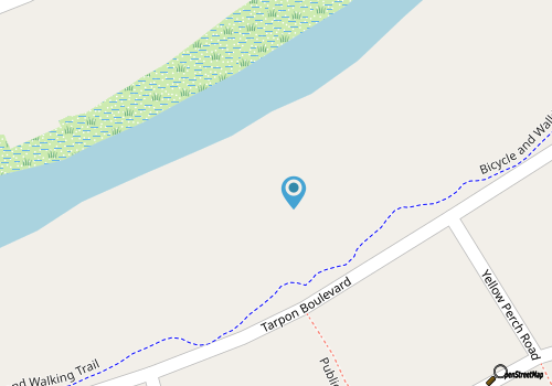Secluded retreat with private dock and fire pit. Only steps from the beach! map location