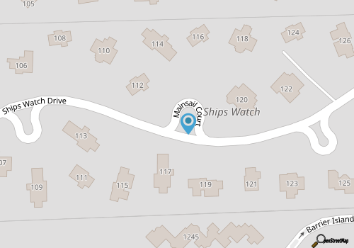 Ships Watch, Duck NC-Taylor map location