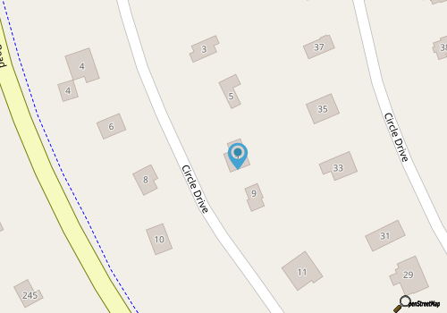 Sea Gables -  Oceanside 3 BR home on Private Wooded Lot map location