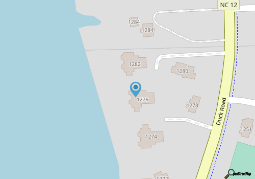 Waters / Ships Watch in Duck, NC map location