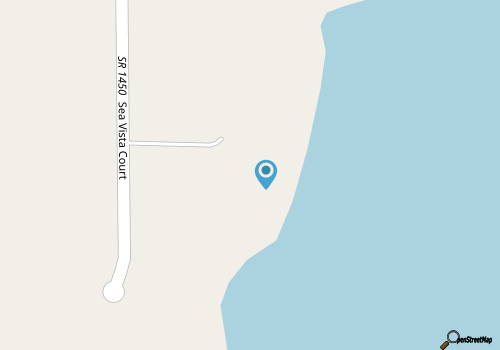Home on private lake between beach & sound with WiFi, pool & hot tub map location