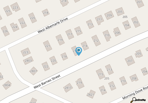 Easy Walk to Beach & Nags Head Shops, Restaurants map location