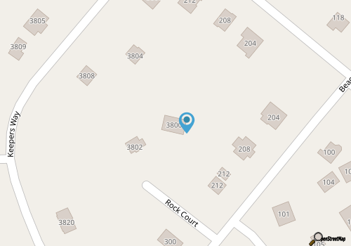 Nestled in live oaks trees, 3 min walk to sound, contemporary beachside cottage map location