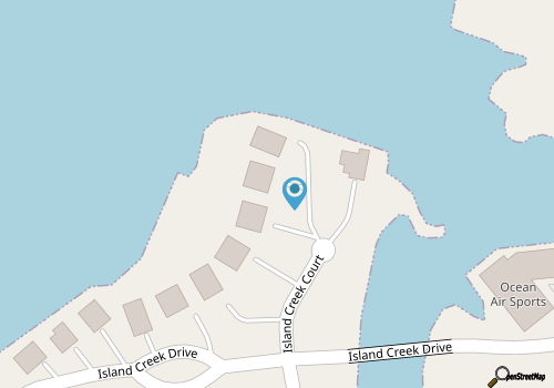 Waterfront home with private hot tub, great sound view, AC & pool access map location