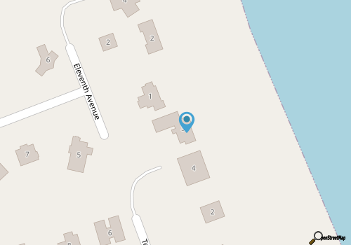 Oceans Blue | Oceanfront | Private Pool, Hot Tub map location