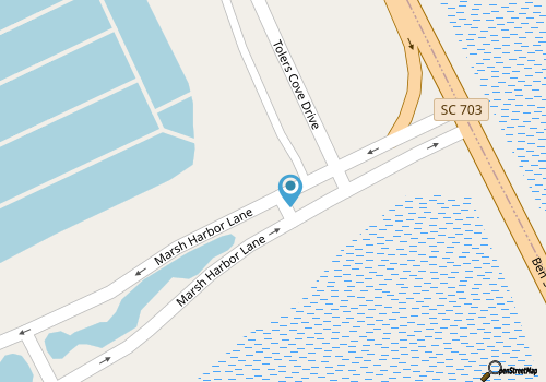 Low Country Offshore Fishing map location