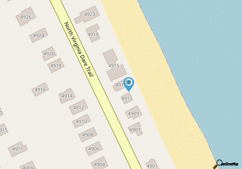 OCEANFRONT, Ocean Views, screened porch, KH24, All Sandy map location