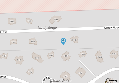  Condo located in Barrier Island Station Duck Resort Unit 505B map location
