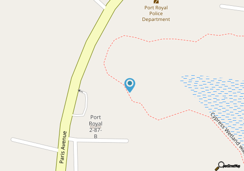Port Royal Blue Island Getaway map location
