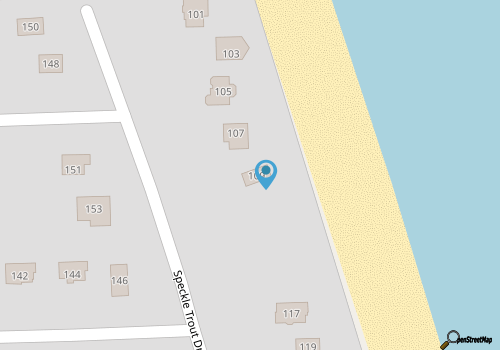 Beach Spray | Oceanfront | Private Pool and Hot Tub map location