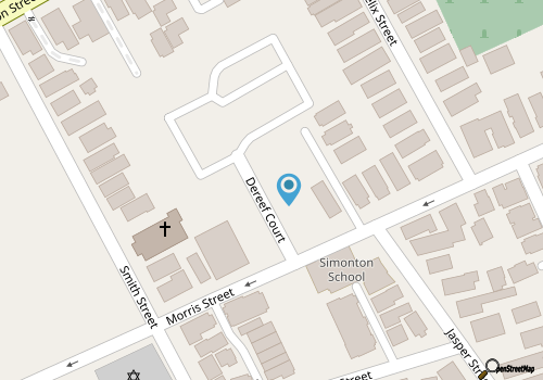 Beautiful 3-bd/2 ba condo just steps away from King St with parking! map location