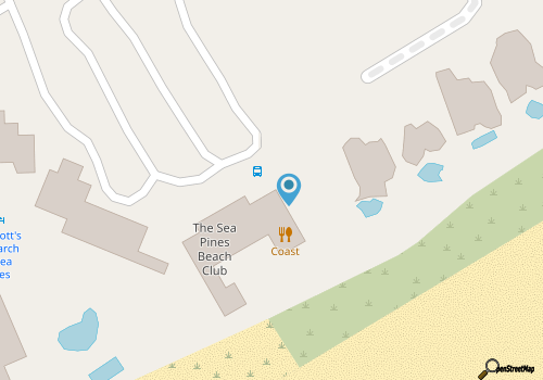 Sun, Surf and Sail Package map location