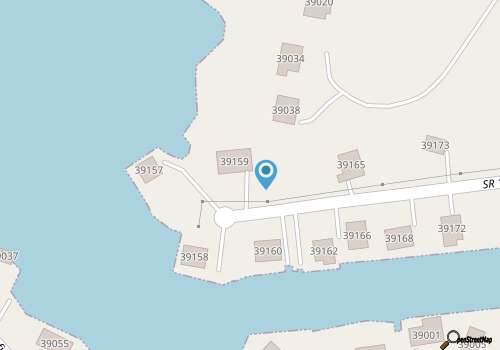 Waterfront Home w/ Private Hot Tub, Decks, W/D & AC - 2 Blocks to the Beach map location