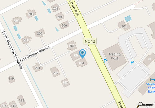 Pet-friendly oceanside home w/ pool in the heart of Kill Devil Hills! map location