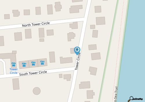 Oceanfront, Dog-Friendly House w/ Free WiFi, Ocean View, & Shared Pool map location