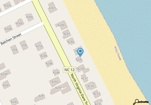 OCEANFRONT, Ocean Views, Dogs Welcome, Beach Access, KH42, Sea Eagle map location
