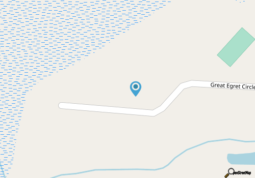 3BR / Ground level / Golf course / 5miles to beach map location