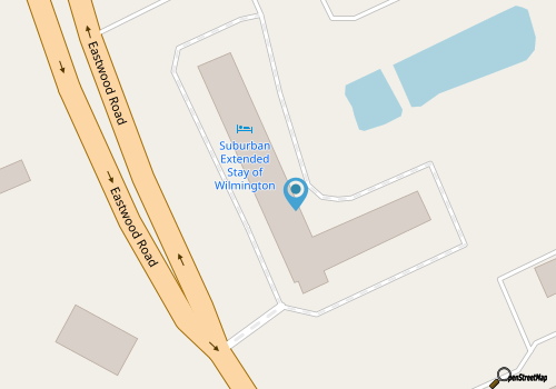 Suburban Extended Stay of Wilmington map location