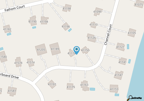 Sea's Calling - Soundside Home in Kinnakeet Shores - Walk to Beach and Pool     map location
