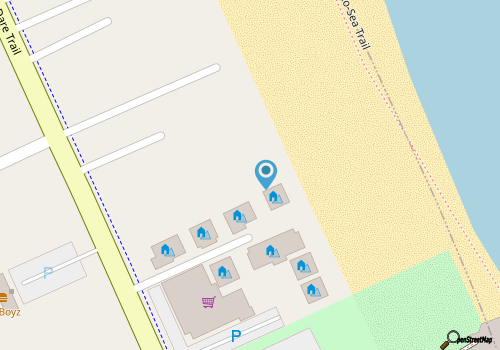 K1327 Paradise Found. Between the Ocean & Sound Views, Pool, Pet Friendly! map location