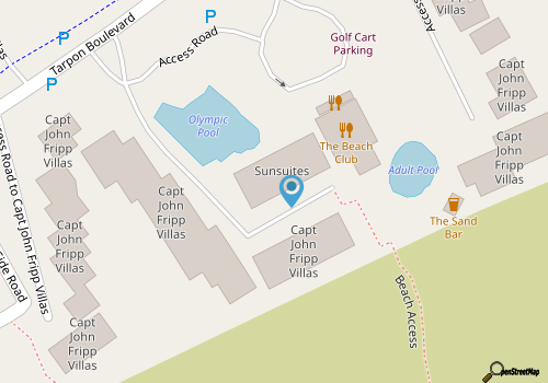 522 Sunsuite - New to VRBO! Resort Access Included! map location