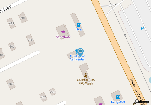 Enterprise Rent-A-Car map location