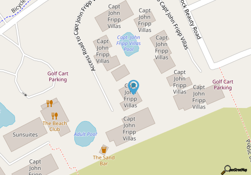 411 Capt John Fripp Villa - New to VRBO! Resort Access Included! map location