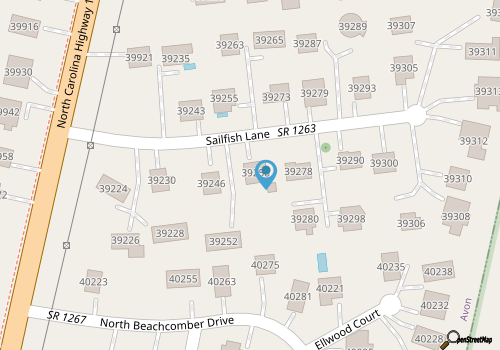 Dog-friendly home near the beach near beach access, outdoor shower, deck map location