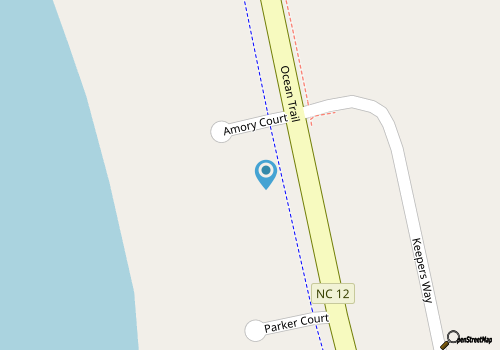 Corolla Home Yards Away From Pristine Beaches, Steps From Currituck Sound map location