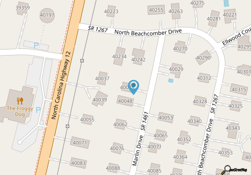 Lovely home 5 lots from the beach with screened porch, decks & fast WiFi map location