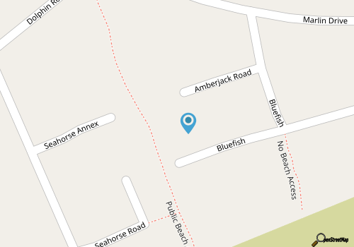 FrippLife, Walk to Beach, Golf Cart Included - 707 Bluefish map location