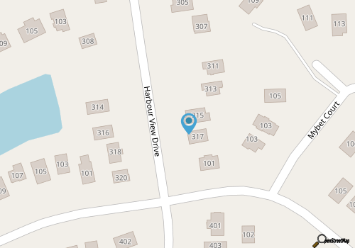 3BR beach house in Colington Harbour, minutes to beach & sound views. map location